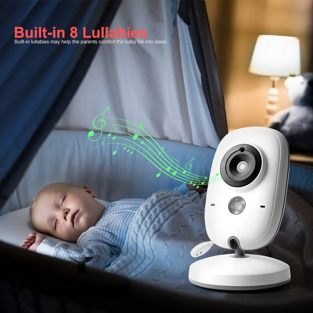 Wireless Baby Monitor 3.2" LCD Screen