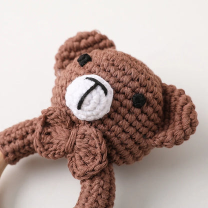 Crochet Animal Rattle