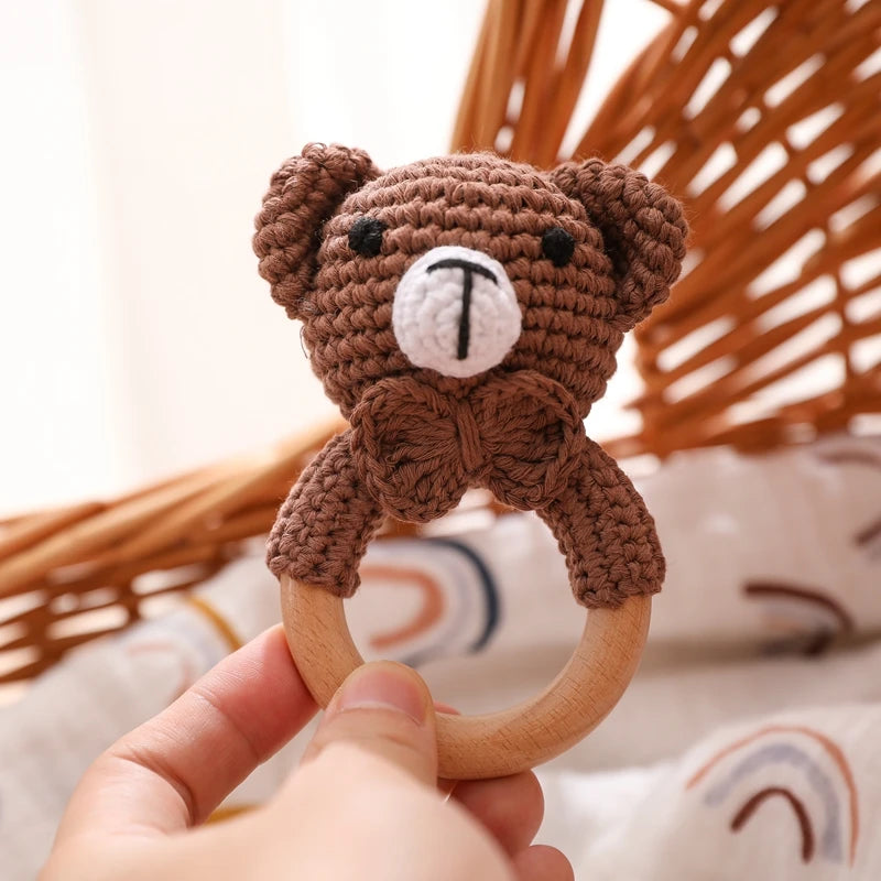 Crochet Animal Rattle