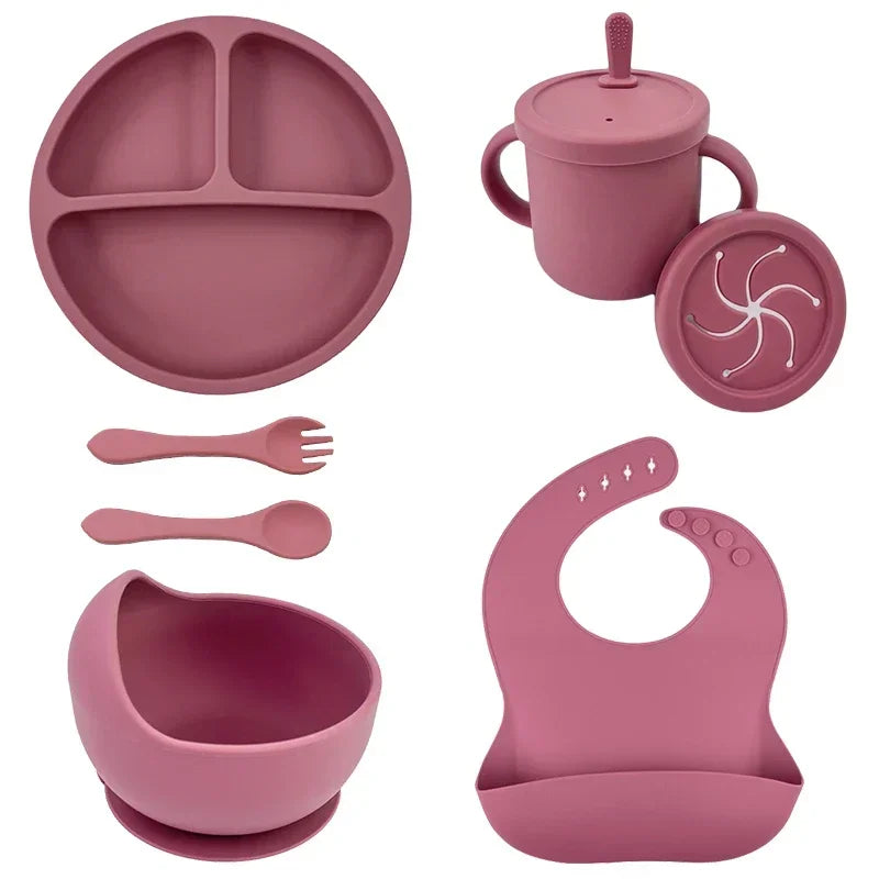 Baby Silicone Dinnerware Set