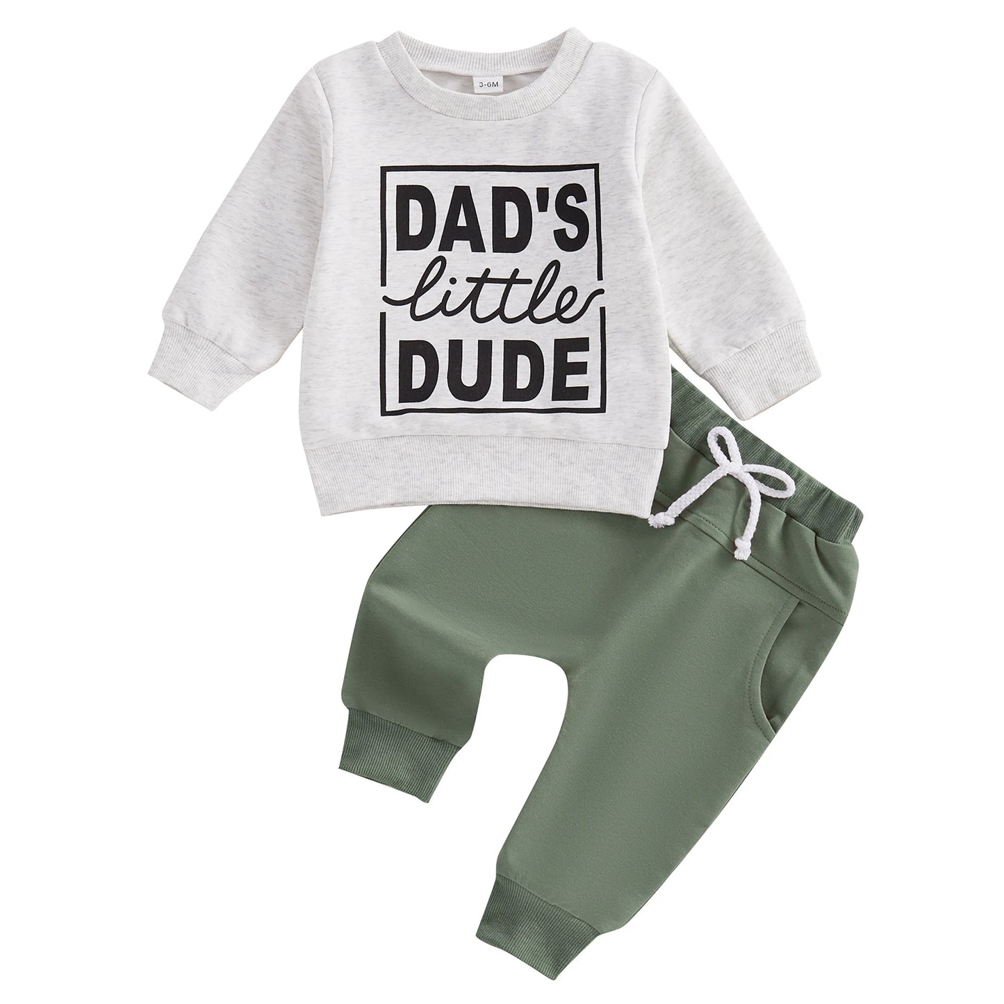 Cotton Boys 2 Piece Sweater & Trousers Set