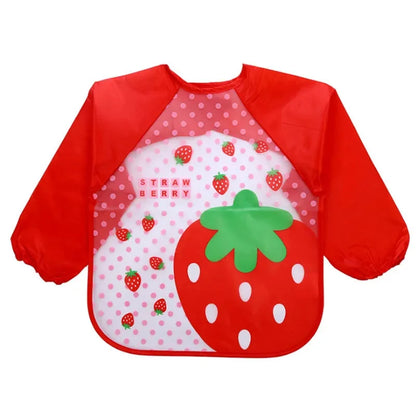 Waterproof Long Sleeve Baby Feeding Smock