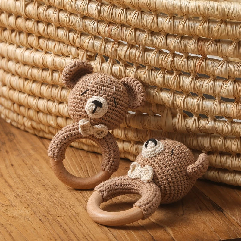 Crochet Animal Rattle