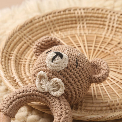 Crochet Animal Rattle