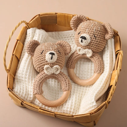 Crochet Animal Rattle