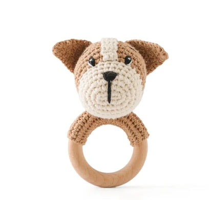 Crochet Animal Rattle