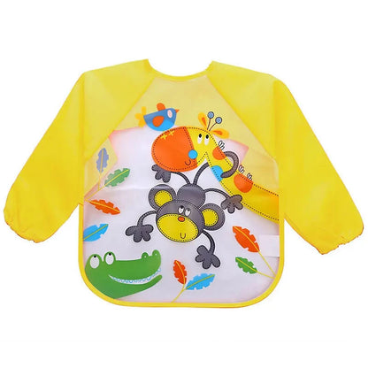 Waterproof Long Sleeve Baby Feeding Smock