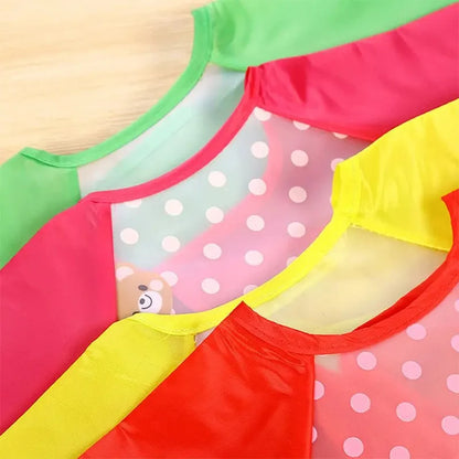 Waterproof Long Sleeve Baby Feeding Smock