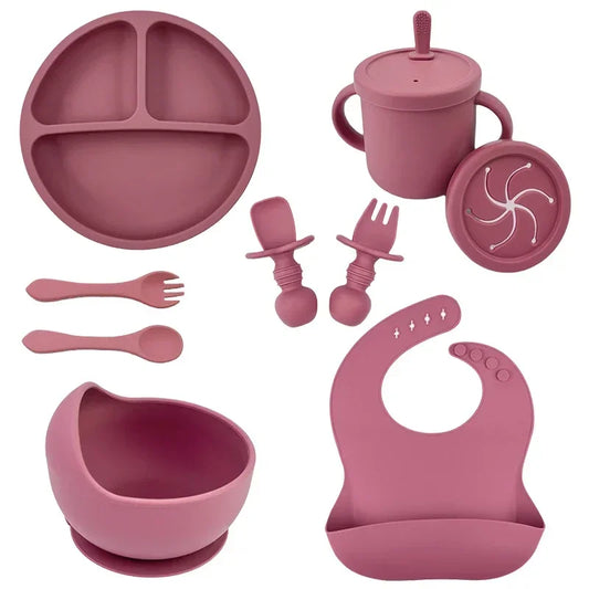 Baby Silicone Dinnerware Set