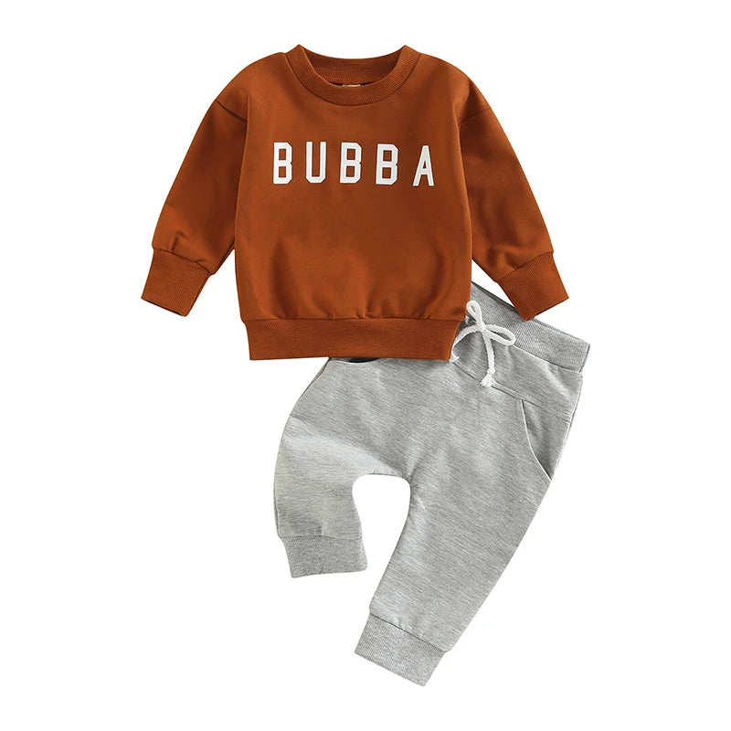 Cotton Boys 2 Piece Sweater & Trousers Set