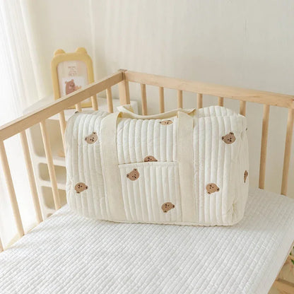 Spacious Storage Maternity Bag Animal Print