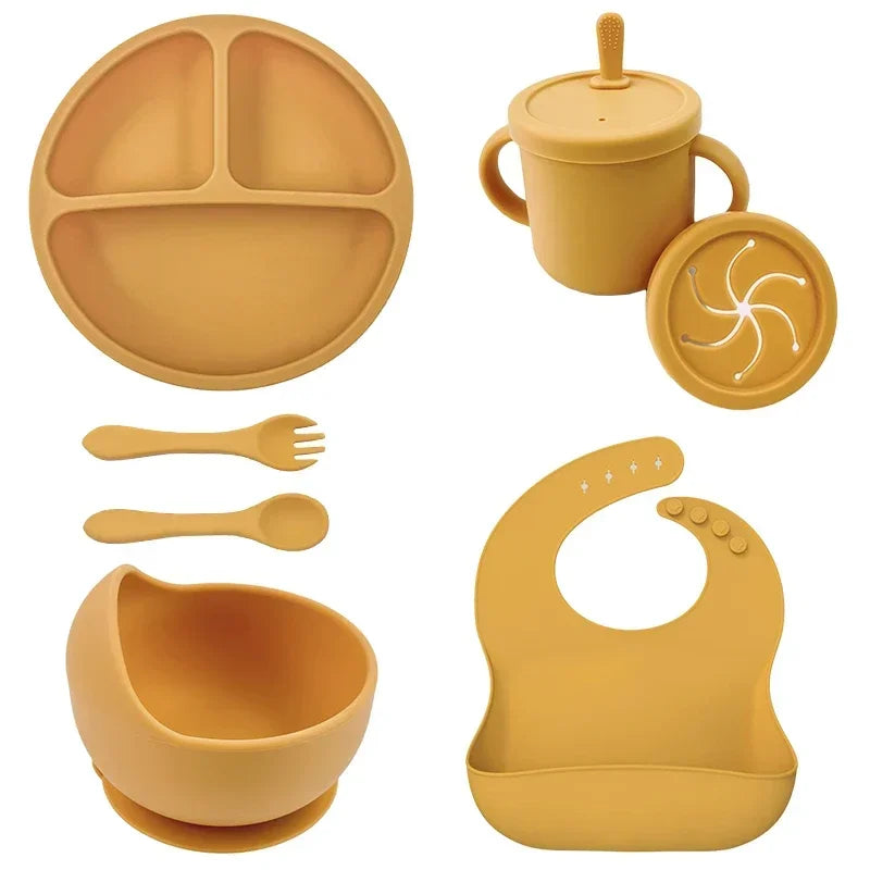 Baby Silicone Dinnerware Set